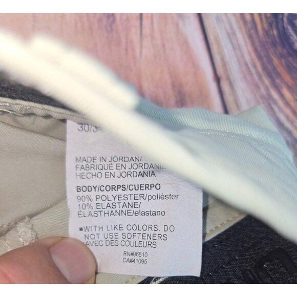 Under Armour Mens Khaki Athletic Golf Pants 30x32 Stretch Fit - Picture 4 of 9